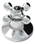 Acabamento Registro Gaveta Metal Mod C33 1.1/4" e 1.1/2"