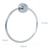 Porta Toalha Argola Alumínio / Abs Cromado - Astra - comprar online