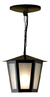 Pendente Arandela Colonial Sextavada Ideal Iluminação Preta 110v 220v (bivolt) na internet