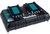 Carregador Duplo Para Baterias 18v Dc18rd 220v Makita Cor Cor Preto