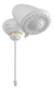 Hydra Spot 8t Chuveiro Elétrico De Parede Branco 6800w 220v