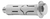Chumbador Parabolt Nylon Cbn 5/16 X 2.1/4 C/paraf-kit C/25
