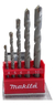Kit De Brocas Ct Concreto 5 Peças - D-03894 - Makita - loja online