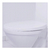 Assento Universal Oval Solution Branco Convencional Pp - BugShop
