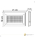 Refletor Led 100w Preto 6500k Bivolt Ip65 Cor Da Luz Branco Frio - 6000lm