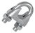 Clips Grampo P/cabo De Aço 1/2 50 Unidades - comprar online