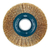 Escova Aco Brasfort Circular Moto Esmeril Latonada 6x1 Cor Dourado - comprar online