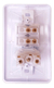 Kit 10 Tomada 20a 2p+t + Interruptor 2 Teclas Embutir Ilumi Cor Branco na internet