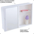 Armário Plástico Astra Branco A21 - BugShop