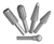 Limas Rotativas Para Madeira 1/4 Com 5 Peças Brasfort 7917 - comprar online