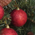 Bola Natal Vermelha Luxo Textura 8cm 6unid Cromus - comprar online