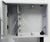 Caixa Padrão Sabesp 1 Ou 2 Hidrometros Pvc Relogio De Agua 110v - BugShop