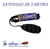 Extensão Régua Elétrica C/ 3 Tomadas 2p 10a 3m Cabo Paralelo Cor Preto 127v/220v - comprar online
