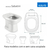 Tampa De Vaso Sanitário Sabatini Icasa Reforçado Cor Branco - BugShop