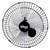Ventilador De Parede Tex5 50cm Bivolt 210w Ventex