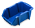Pacote Com 30 Caixas Bin Organizadora Plástica Nº7 Azul