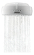 Chuveiro Elétrico De Parede Lorenzetti Fashion 7531228 Branco 7500w 220v - comprar online