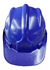Capacete De Segurança Classe B Com Aba Frontal Azul Plastcor Obra - comprar online