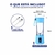 Mini Liquidificador Portatil Mixer Portatil Shake Coqueteleira Eletrica Sem Fio Squeeze Recarregavel