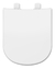 Tampa De Vaso Sanitário Vogue Deca Soft Close 1.6gpf 6lpf 46.3 Cm X 35.7 Cm - comprar online