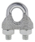 Clips Grampo Leve P/ Cabo De Aço 1/4" C/50 Unidades