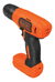 Parafusadeira 3/8" 8v - Black+Decker LD008 na internet
