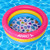 Imagem do Piscina Inflável Redondo Atrio Acqua Es299 88l Rosa E Amarela E Azul