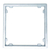 Ralo Grelha 20x20 C/suporte Alumínio Escovado Acvent 3041 - comprar online