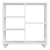 Estante Multiuso 5 Prateleiras Luxo - Branco - BugShop