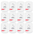 Interruptor 10a E Tomada 2p+t 20a C/ Placa + Parafusos 12 Un Cor Branco