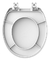 Assento Universal Oval Solution Branco Convencional Pp na internet