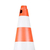 Cone Sinalização Laranja E Branco 50cm Plastcor - comprar online