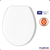 Assento Sanitario Tampa Oval Universal Excel Branco Tupan - comprar online