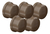 Kit 5 Cap Tampão Soldável Pvc Marrom 1/2 Polegada 20 Tigre