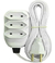 Extensão Elétrica 3 Metros Bivolt Cor Branco 2p+t na internet