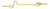 Aldrava Com Pitão São Raphael 19x80 C/ 100 Peças