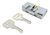 Cilindro Miolo Tambor Pado 55mm Cromado Com 2 Chaves - comprar online