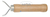 Espeto Duplo P/ Churrasco C/ Aço Cromado E Cabo Madeira 55cm Mor - comprar online
