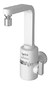 Torneira Elétrica Slim 4t P/ Parede 5500w Branca Hydra 220v - BugShop