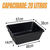 Caixa Plástica P/massa Concreto Pvc 20l Zumplast - comprar online