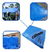 Lona Carreteiro 4 X 3 Azul Impermeável Multiuso C/ Ilhós - BugShop