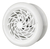 Exaustor Venti-delta Baixo Ruído 25cm Br De Uso Geral Bivolt Estrutura Branco Pás Branco Diâmetro 25 Cm Material Das Pás
