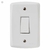 Conjunto 1 Interruptor Simples Lux2 Branco Tramontina