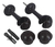 Kit Varão Simples 2m Varal Para Cortina 19mm Varias Cores - loja online