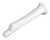 Braço Cano Chuveiro 30cm 1/2 Lorenzetti Esconde-fios Branco