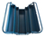 Imagem do Caixa De Ferramentas Fercar 07 De Metal 20cm X 50cm X 21cm Azul