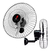 Ventilador De Parede Venti-delta Parede Oscilante Preto Com 3 Pás, 60 cm De Diâmetro 127 v/220 v - comprar online