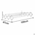 Varal Sanfonado Retrátil Parede Aço 1m Branco Maxeb - comprar online