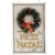 Quadro Natalino Guirlanda Feliz Natal 30x20 Cm