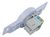 Keystone Rj45 Femea Cat5e Cat6 Tomada De Cabo Rede Ilumi Cor Branco - BugShop